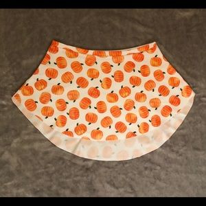 Pumpkin pull on ballet skirt